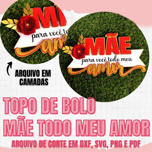 Arquivo Digital Topo de Bolo Mãe