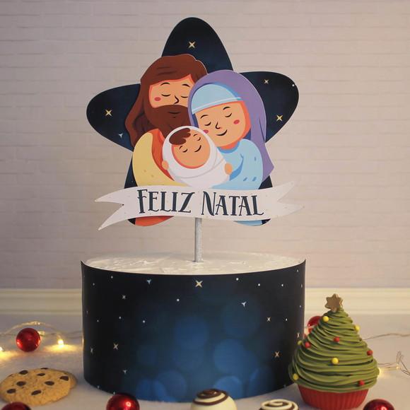Arquivo Digital Topo de Bolo Natal