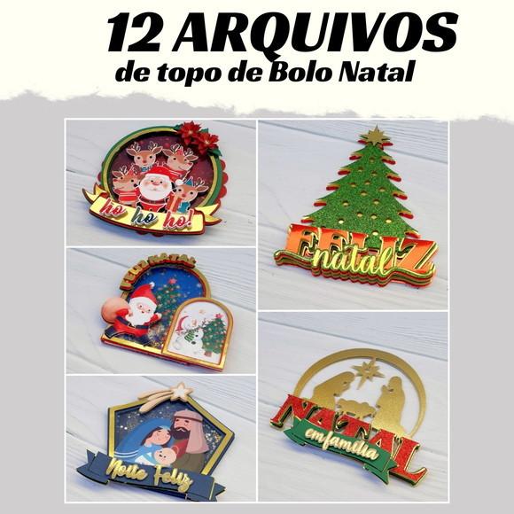 Arquivo Digital Topo de Bolo Natal