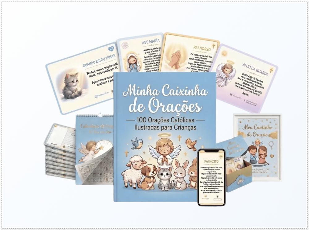 ARQUIVO DIGITAL CAIXA ORAÇÕES CATÓLICAS ILUSTRADAS