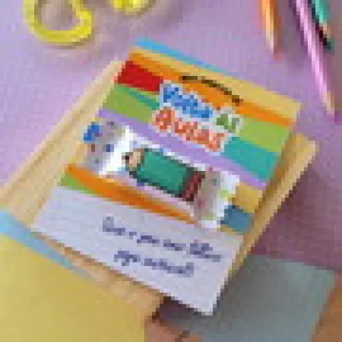 Arquivo Digital Cartão Bala Volta as Aulas