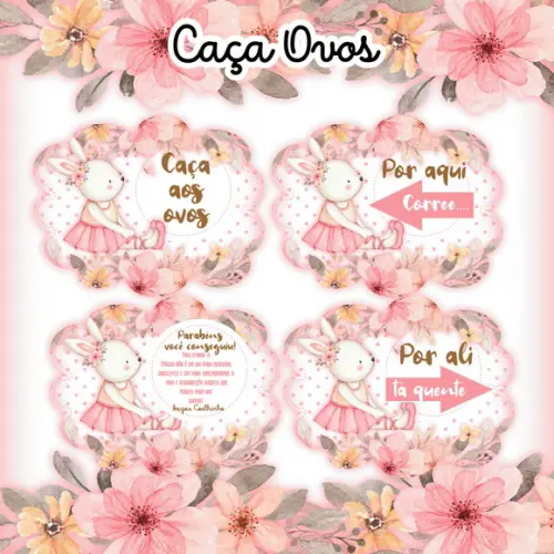 ARQUIVO CORTE CAÇA OVO PÁSCOA MENINA