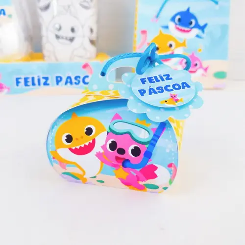ARQUIVO CORTE CAIXA BOMBOM BABY SHARK