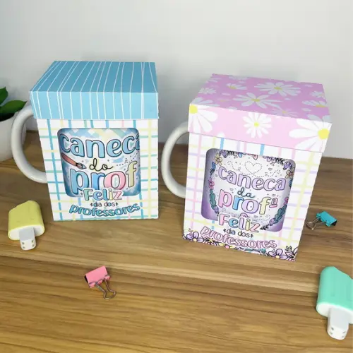 Arquivo Corte Caixa Caneca Dia Dos Professores