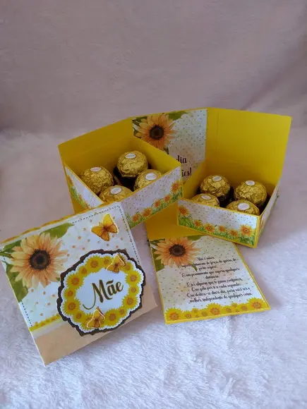 ARQUIVO CORTE CAIXA CHOCOLATE DIA DAS MÃES