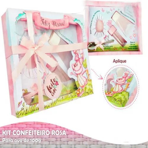 ARQUIVO CORTE CAIXA CONFEITEIRO PÁSCOA
