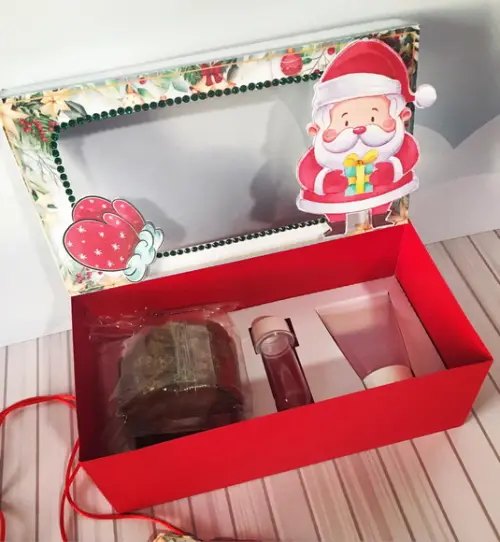 ARQUIVO CORTE CAIXA CONFEITEIRO NATAL