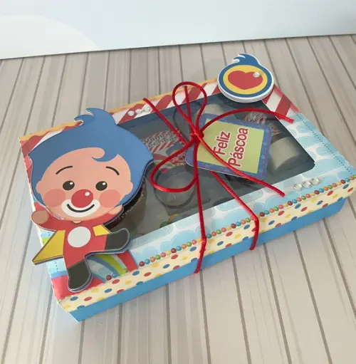Arquivo Corte Caixa Confeiteiro Plimplim
