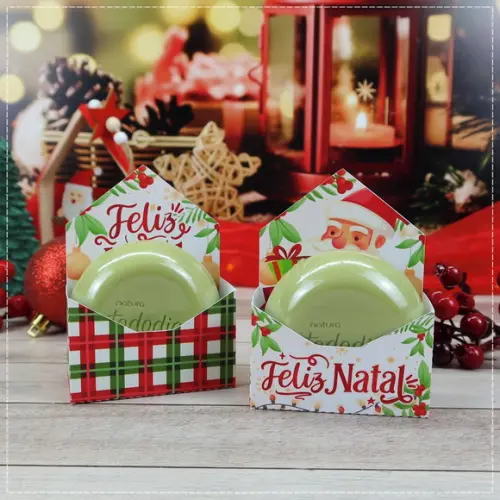 Arquivo Corte Caixa Envelope Natal