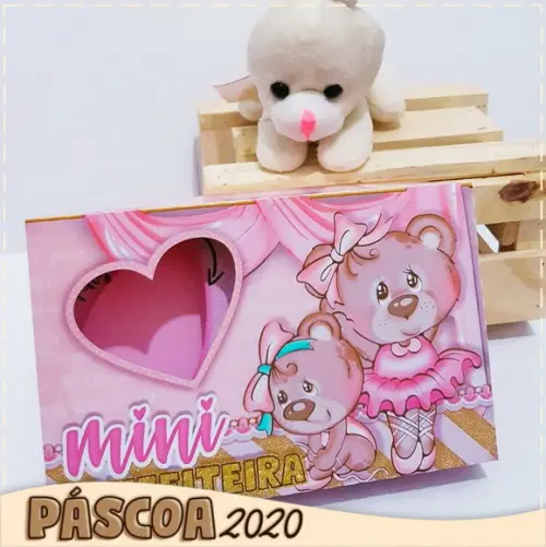 ARQUIVO CORTE CAIXA MINI CONFEITEIRO URSA