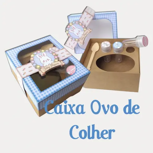 ARQUIVO CORTE CAIXA OVO DE COLHER