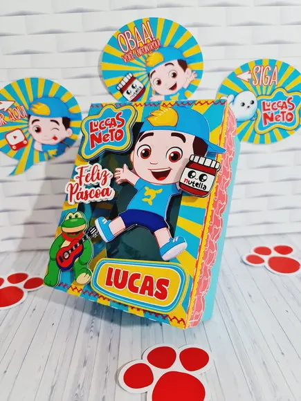 ARQUIVO CORTE CAIXA OVO COLHER LUCAS NETO