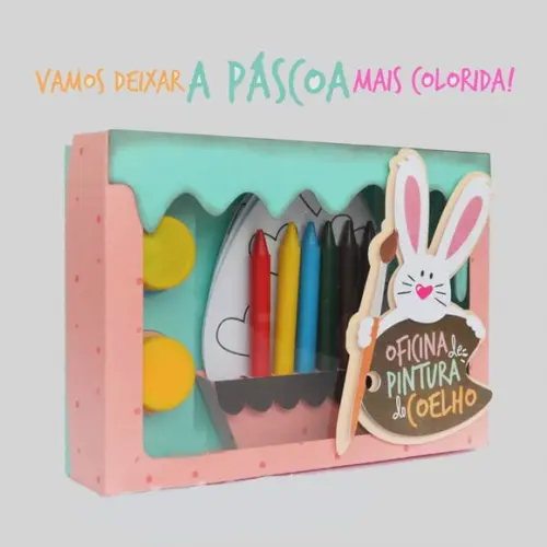 ARQUIVO CORTE CAIXA PINTURA PÁSCOA