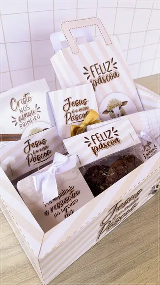 Arquivo Corte Cesta Páscoa