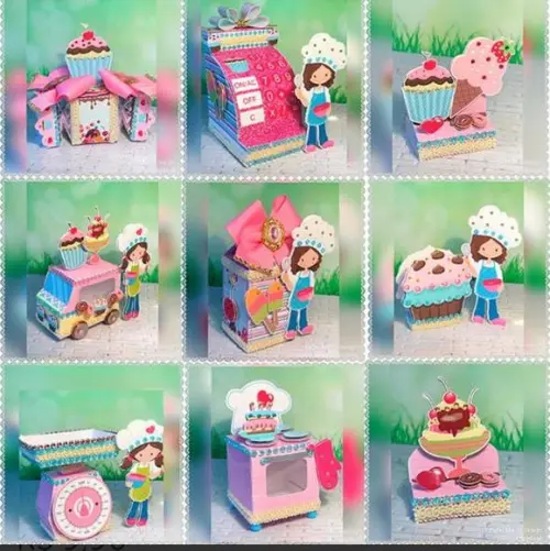 Arquivo Corte Kit Confeitaria