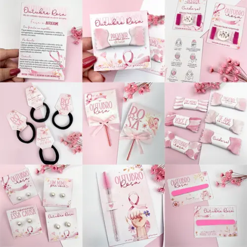 Arquivo Corte Kit Outubro Rosa