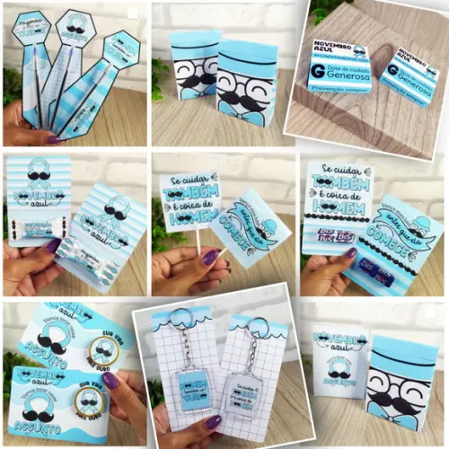 Arquivo Corte Kit Novembro Azul