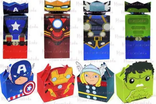 Arquivo Corte Kit Vingadores