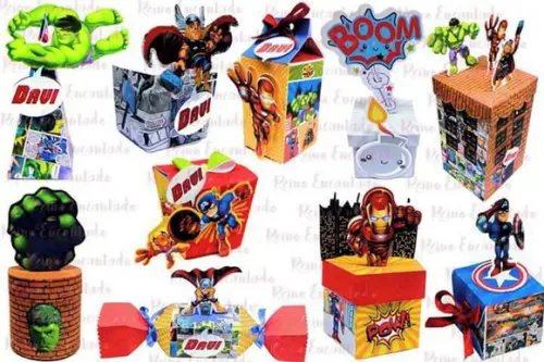 Arquivo Corte Kit Vingadores