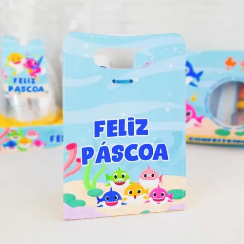 ARQUIVO CORTE SACOLINHA BABY SHARK