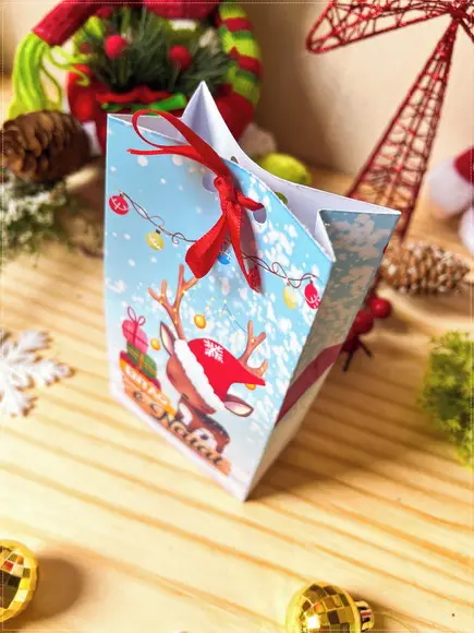 Arquivo Corte Sacolinha Natal