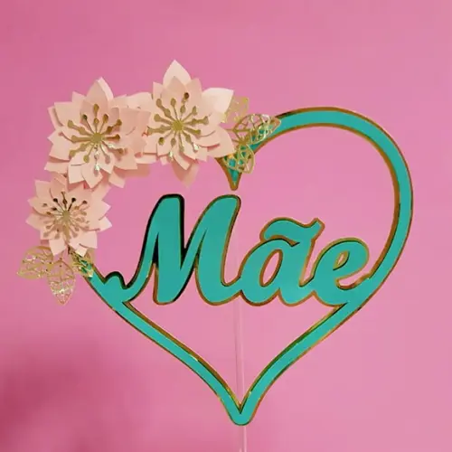 ARQUIVO CORTE TOPO DE BOLO DIA DAS MÃES