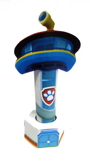 Arquivo corte Torre Patrulha Canina