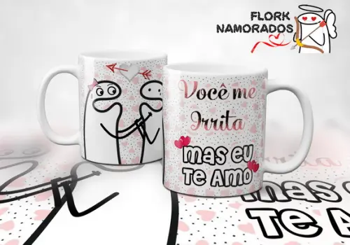 Arquivo Digital 30 Arte Caneca Dia dos Namorados