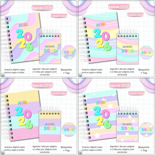 Arquivo Digital Agenda Candy Collor 2026
