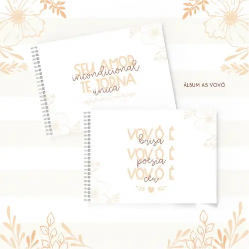 Arquivo Digital Album Dia das Mães Vovó A5