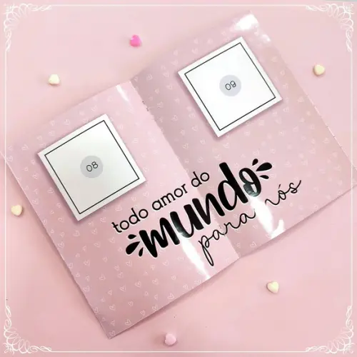 Arquivo Digital Álbum Figurinhas Dia dos Namorados