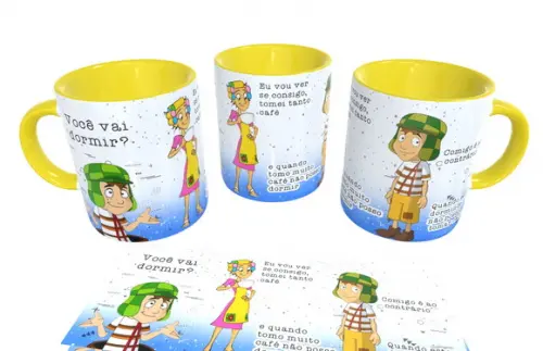 Arquivo Digital Arte Caneca Chaves
