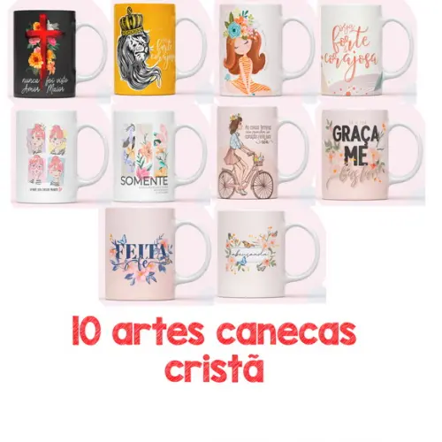 Arquivo Digital Arte Caneca Cristã