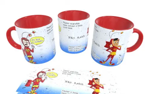 Arquivo Digital Arte Caneca Chaves