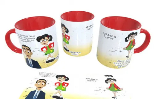 Arquivo Digital Arte Caneca Chaves