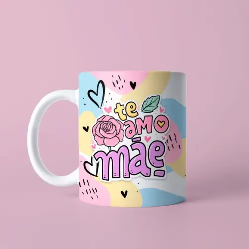 Arquivo Digital Arte Caneca Dia das Mães
