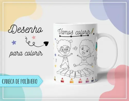 Arquivo Digital Arte Caneca DIA DAS CRIANÇAS