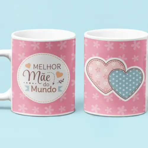 Arquivo Digital Arte Caneca Dia das Mães