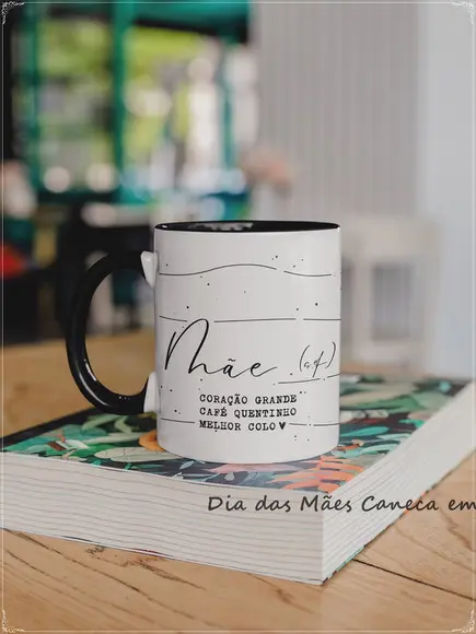 Arquivo Digital Arte Caneca Dia das Mães