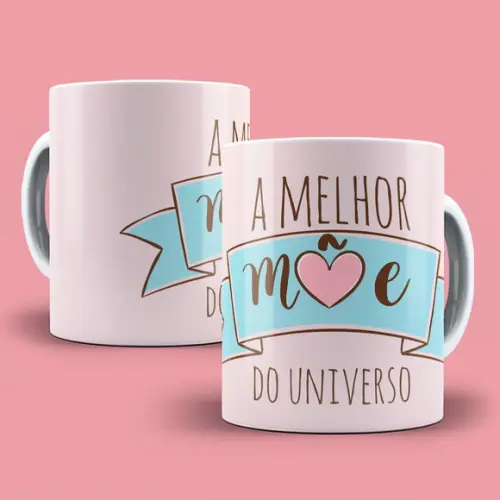 Arquivo Digital Arte Caneca Dia das Mães