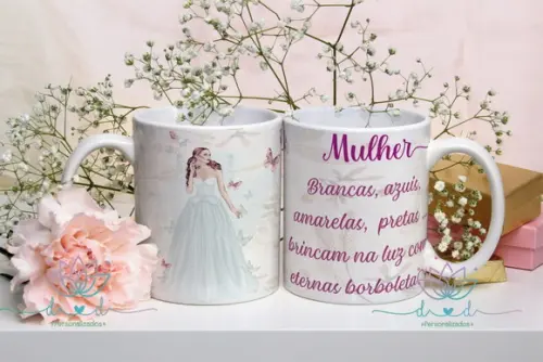Arquivo Digital Arte Caneca Dia das Mulheres