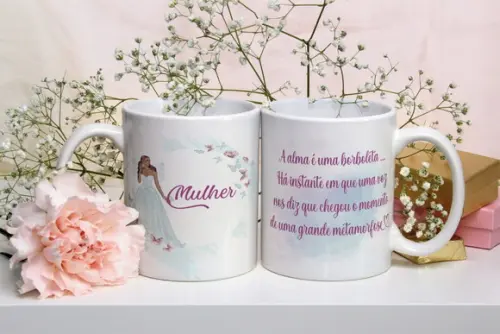 Arquivo Digital Arte Caneca Dia das Mulheres