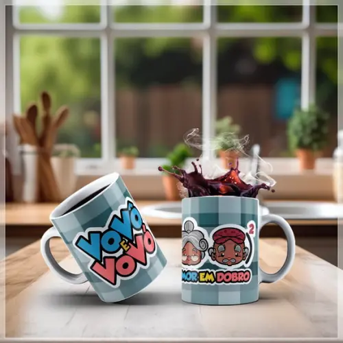 Arquivo Digital Arte Caneca Dia dos Avós