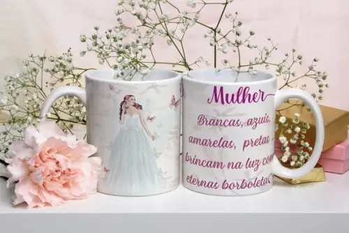 Arquivo Digital Arte Caneca Dia das Mulheres