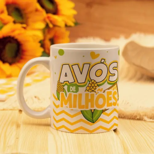 Arquivo Digital Arte Caneca Dia dos Avós