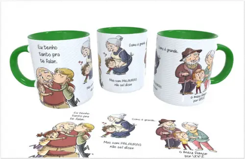 Arquivo Digital Arte Caneca Dia dos Avós