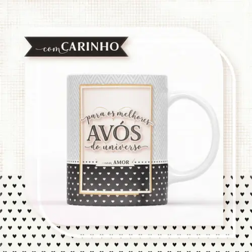 Arquivo Digital Arte Caneca Dia dos Avós