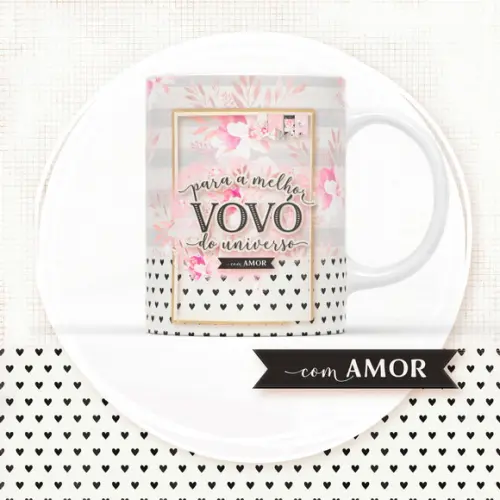 Arquivo Digital Arte Caneca Dia dos Avós