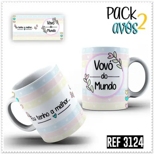Arquivo Digital Arte Caneca Dia dos Avós