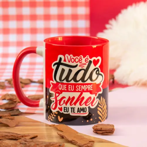 Arquivo Digital Arte Caneca Dia dos Namorados